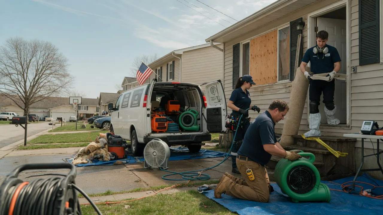 Water Damage Restoration in Grainfield, KS near me